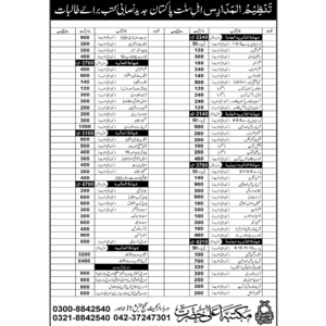 Nisab-Tanzeem-ul-madaris-Talibat